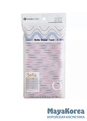 SB CLEAN&BEAUTY Мочалка для душа (28х95) Noble Shower Towel 1шт
