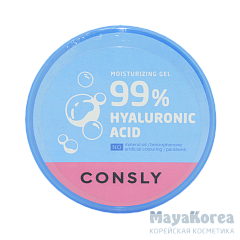 CONSLY Hyaluronic Acid Moisture Gel, 300ml Увлажняющий гель с гиалуроновой кислотой, 300мл, Consly