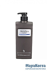 KeraSys Шампунь для волос мужской «освежающий» - Homme deep cleansing cool, 550мл