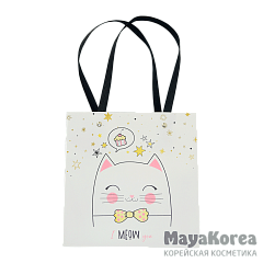 Пакет подарочный «Котик», 20 × 20 × 10 см