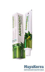 [AASHA HERBALS] Зубная паста ЛАВР-МЯТА свежесть дыхания, 100 г