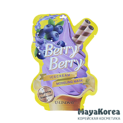 Lindsay U:Lindsay Berry Berry Ice Cream Modeling Mask Моделирующая маска с ароматом ягод