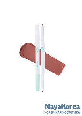 DEARMAY Подводка для губ 2 в 1 Plumpy Lip Liner P06 Dusty Rose (0,36 гр) (Пыльная Роза)