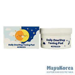 [PRRETI] Подушечки косметические/пропитанные тоником Daily Onestep Toning Pads, 50 шт