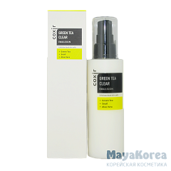 COXIR Green Tea Clear Emulsion, 100ml Эмульсия с зеленым чаем, 100мл, COXIR