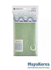 SB CLEAN&BEAUTY Мочалка (28х100) Bubble Shower Towel 1шт