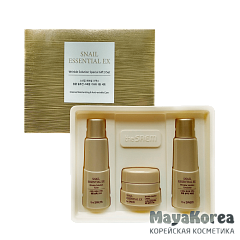 СМ Snail Essential Набор уходовый антивозрастной  (Not fot sale)Snail Essential EX Wrinkle Solution Special Gift 3 Set 31мл*2/10мл