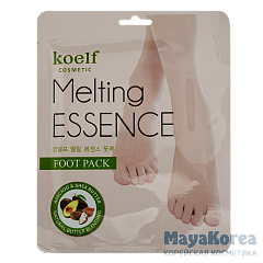 [KOELF] НАБОР Маска-носочки для ног СМЯГЧАЮЩАЯ Melting Essence Foot Pack, 10 шт