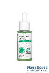 APLB Сыворотка с центеллой и кислотами AHA BHA PHA CENTELLA  AMPOULE SERUM (40 мл)