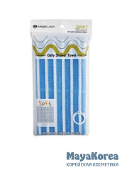 SB CLEAN&BEAUTY Мочалка (28х90) Daily Shower Towel 1шт
