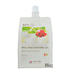 ENL Гель для тела увлажняющий NATURAL AND HYGIENIC REAL ROSE SOOTHING GEL 300гр