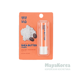 Holika Holika Pure Essence Shea Butter Lip Balm Бальзам для губ с маслом ши Pure Essence Shea Butter Lip Balm